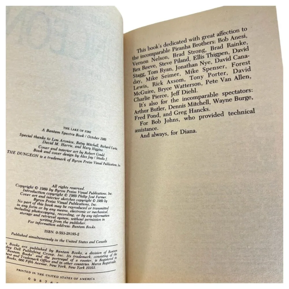 Philip Jose Farmer's The Dungeon Volumes‎ 2 3 4 5 Fantasy Series Paperback Set